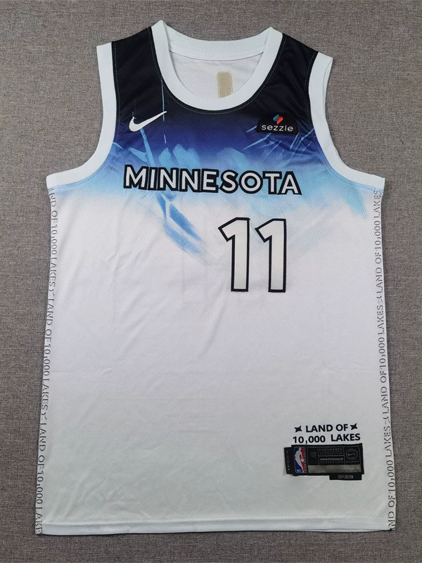 Спортивная майка с надписью Timberwolves 5 Edersitznix команда 11#Brunson вышитые спортивные повседневные кроссовки для мужчин