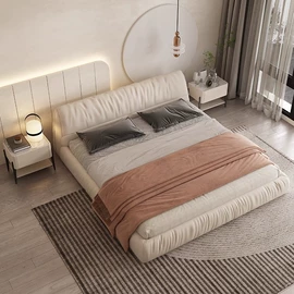 实木床;餐桌;餐椅