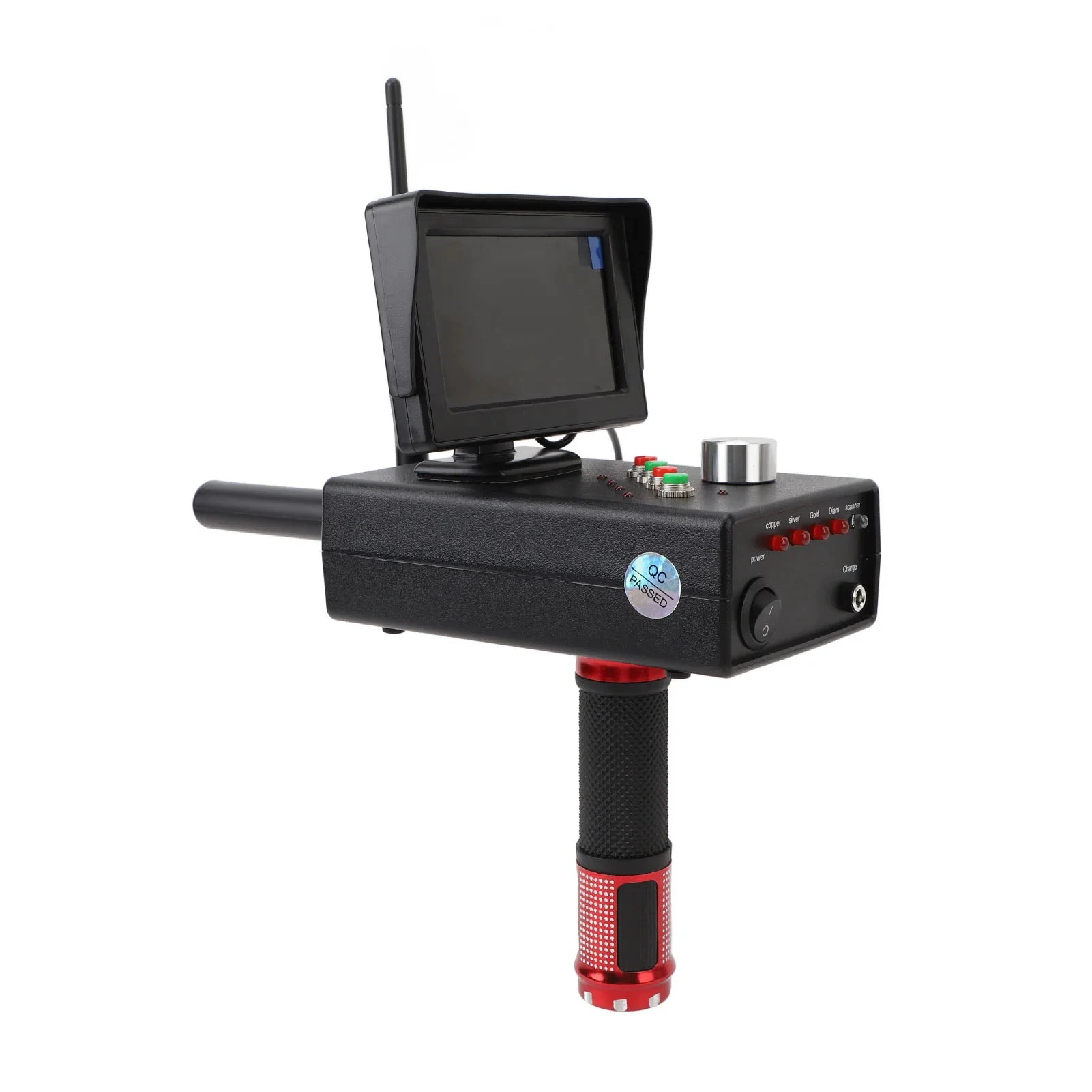 Белый — корпус AKS3D, подземный металлоискатель, сканирование с дистанционным позиционированием, поисковый прибор для поиска золота, серебра и меди