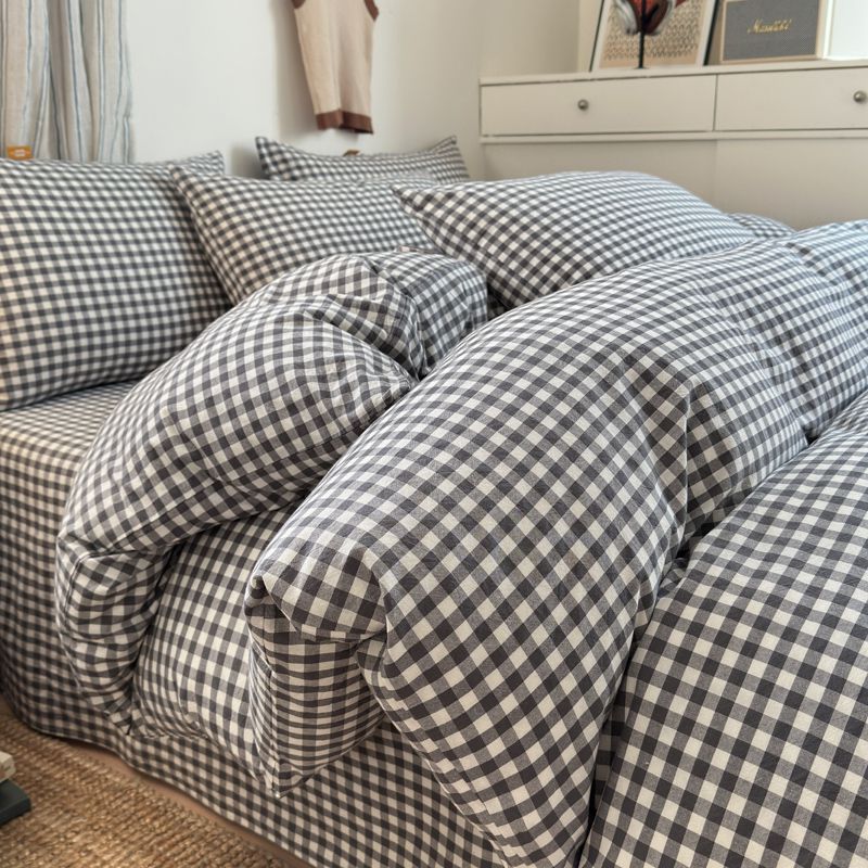 Verano ins funda de edredón de algodón de una sola pieza funda de edredón de algodón 2025 nuevo estilo 150x200x230 dormitorio individual