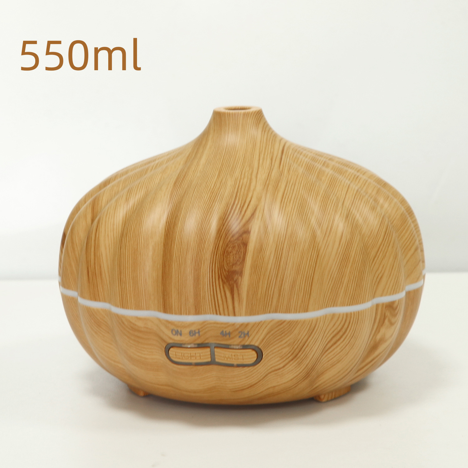 작은 금 호박 빛 나뭇결