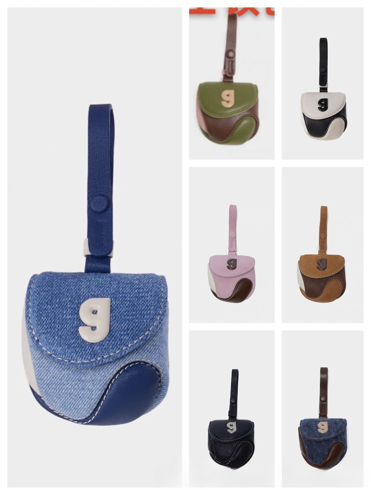 KUNOGIGI Small Baseball Boston Bag Matte Leather Handbag Women's Crossbody Bag New Arrival - Thumbnail 8