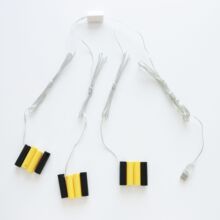 LED占位电池灯串USB灯串 展会展览用替换AA5号AAA7号2号C型电池
