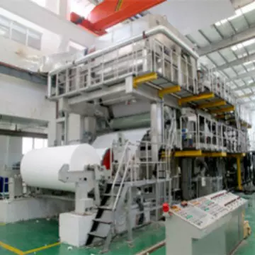 4800型大型文化用纸机 高效制纸解决方案 办公用纸生产线