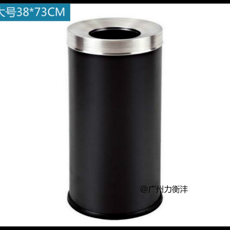 铁烤漆酒店垃圾桶直投垃圾筒垃圾桶大号购物中心垃圾桶圆形