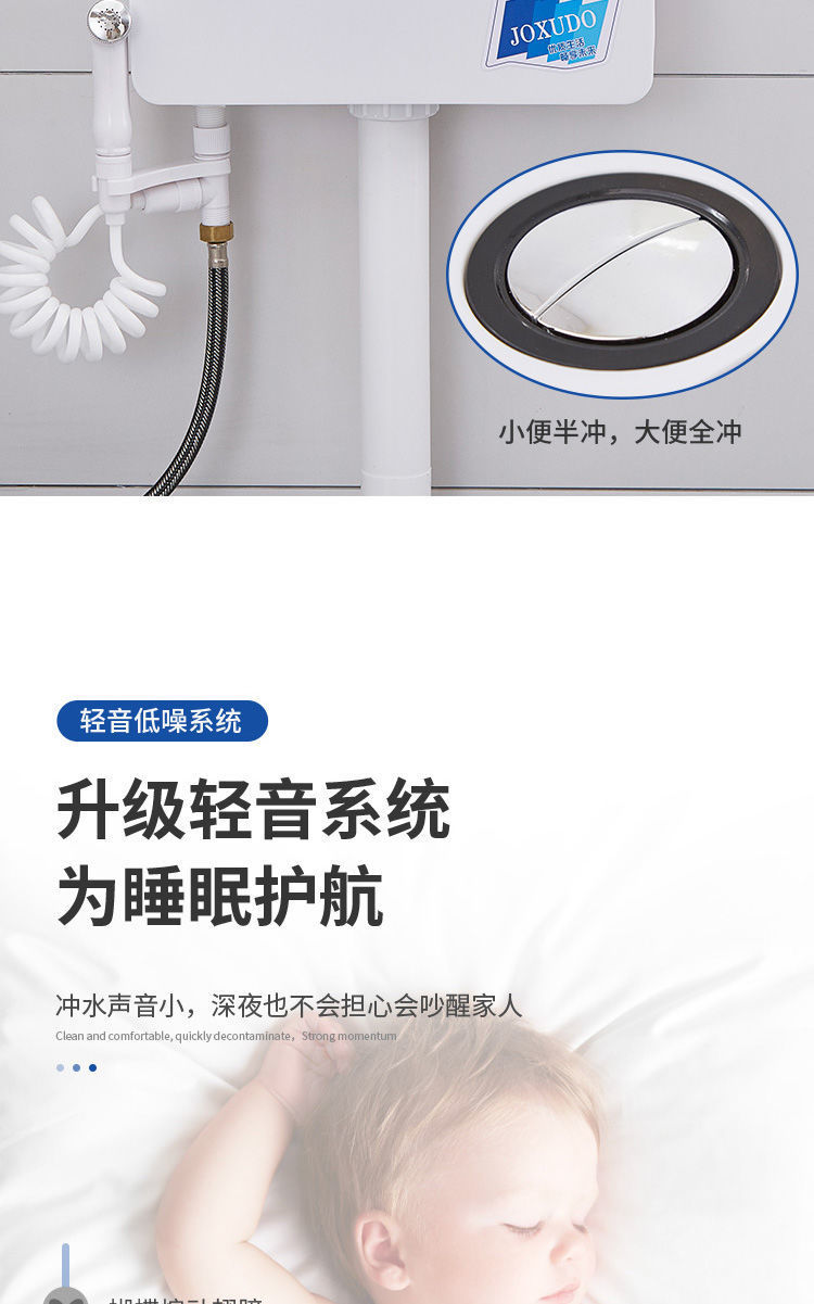 Household ceramic squat toilet, flushing tank, complete set, squat toilet, push-off toilet, anti-odor toilet, squat toilet undefined