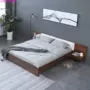北美简约橡木榻榻米婚床