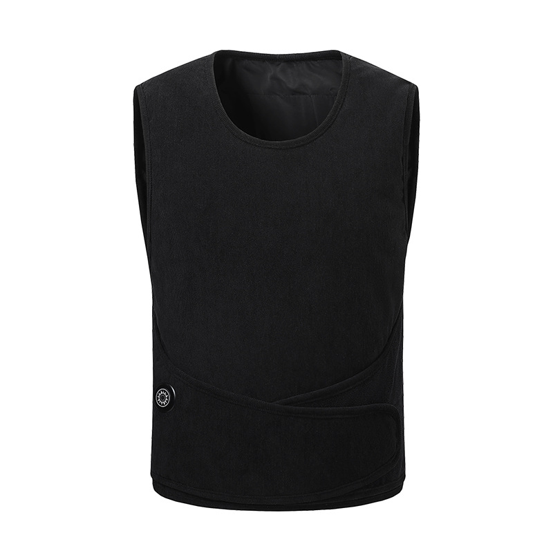 Chaleco de calor transfronterizo 11 zona ajustable cinturón de velcro inteligente chaleco de calor eléctrico de seguridad de temperatura constante en stock