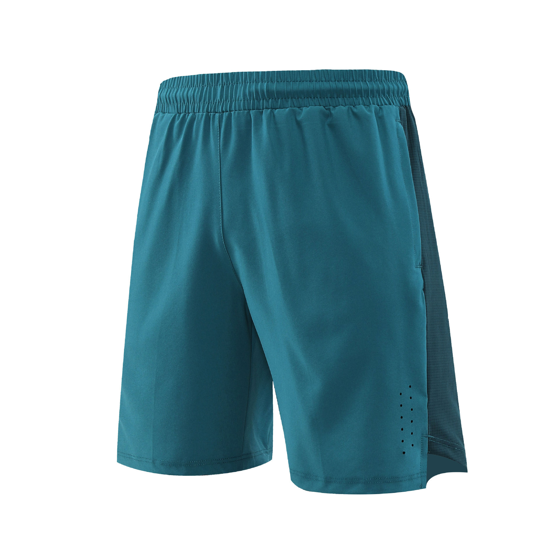 Pantalones cortos deportivos delgados de verano, pantalones de entrenamiento transpirables de malla de secado rápido para hombres, pantalones cortos de baloncesto americano para correr