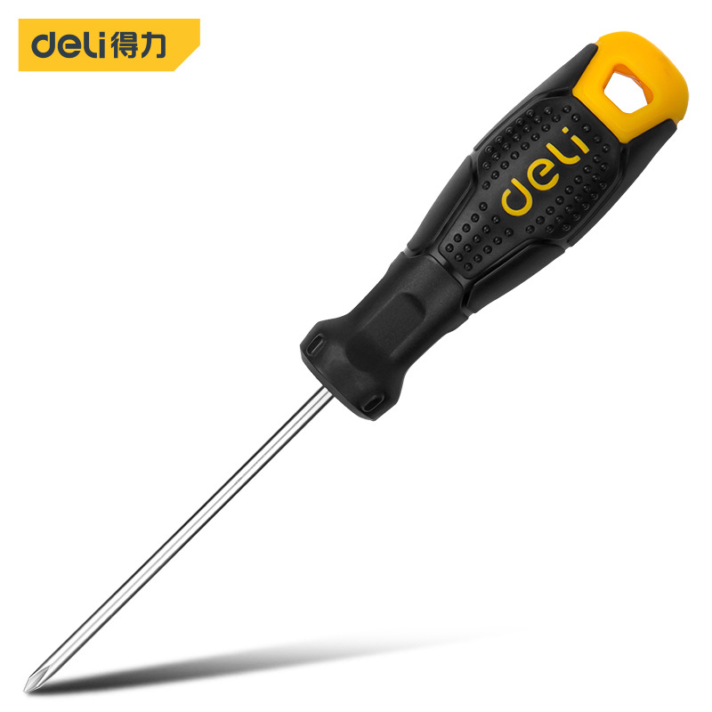 Destornillador cruzado Deli/Deli autorizado de marca PH0 × 75mm DL623075