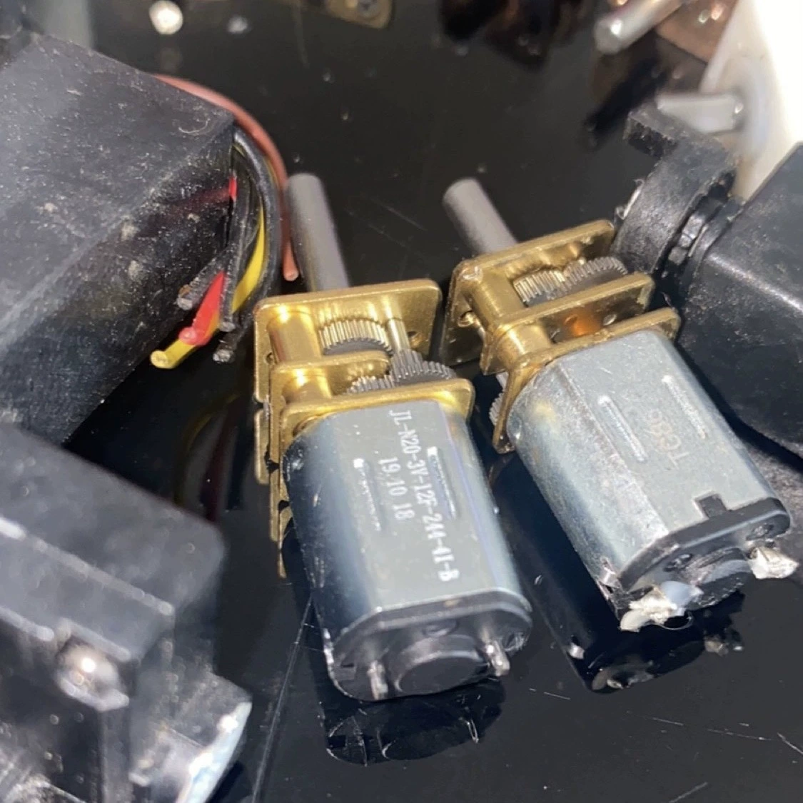 N20 мотор с редуктором DC3V-12V, постоянный ток, чистая стальная металлическая шестерня, редукция, разборный