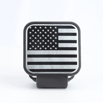 Other Automotive Exterior Supplies – Port Protective Cover, 2-Inch 51mm - american-flag-silver-single-pack