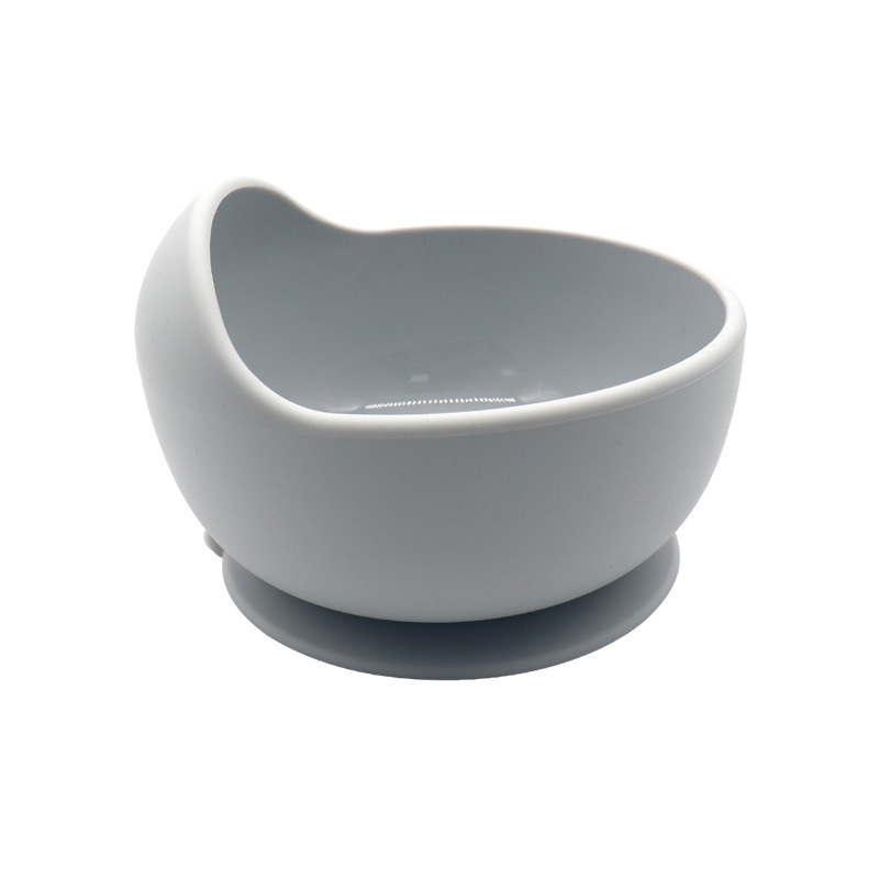 회색 이유식 그릇