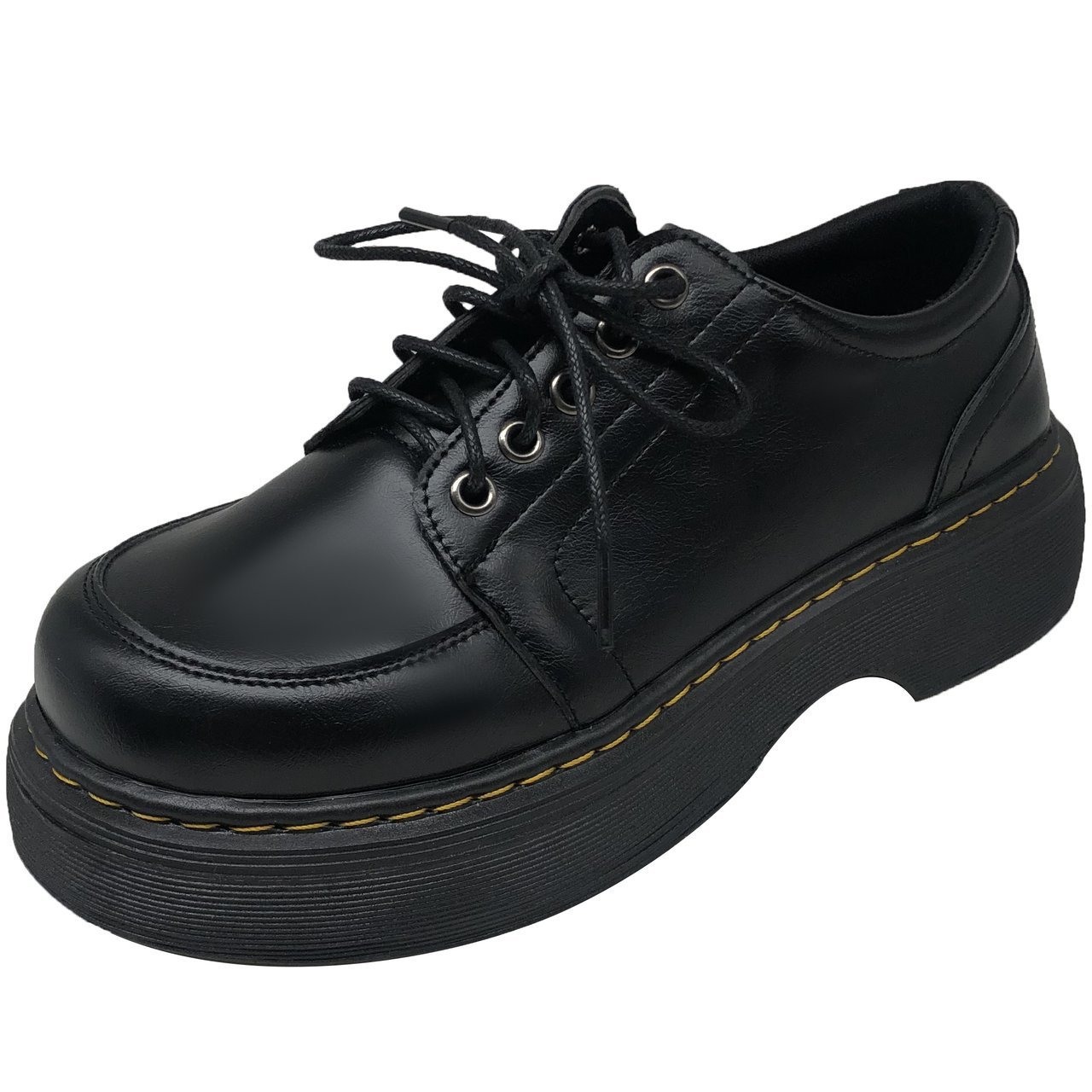 Zapatos de cuero de estilo preppy británico para mujeres 2021 primavera nuevo estilo coreano retro casual plataforma japonesa jk zapatos uniformes