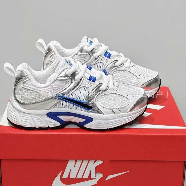 Zhen Zhen Zhao NK zapatos para niños nuevos zapatos de cordón V5 zapatos de malla ligero zapatos deportivos para padres e hijos zapatos retro para padres