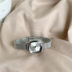 女士高級感冷淡風小眾石英手錶女簡約氣質復古方形小錶盤