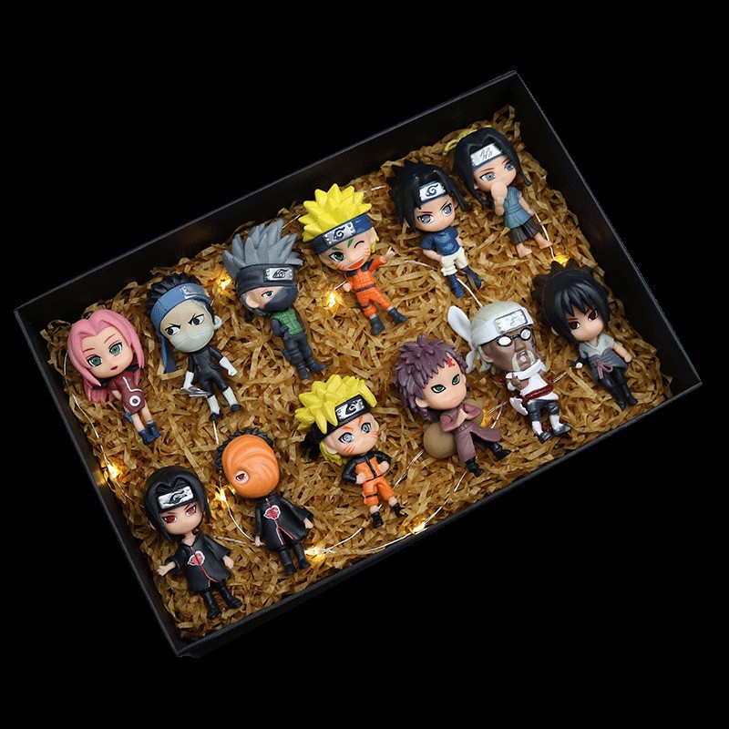 18세대 + 19세대 / 나루토 박스 25CM + 선물박스 + 선물가방 + 조명 + 베이스 + 무료 축하 카드 쓰기