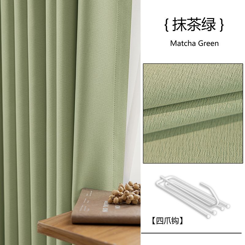 오비훅형 [말차그린] 면과 린넨의 질감