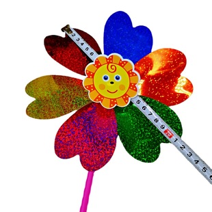 Factory direct sales of one yuan two yuan large sequins windmill colorful windmill one yuan two yuan supply wholesale