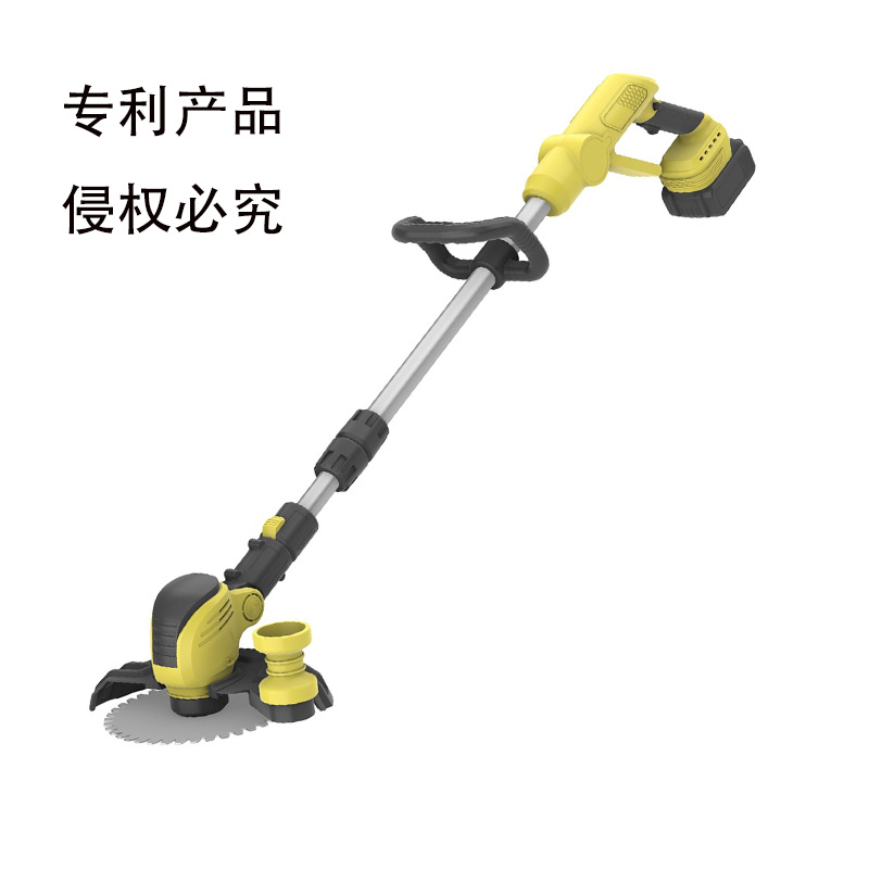 新款割草机电动割草机小型家用除草机手持充电式无线锂电打草机园