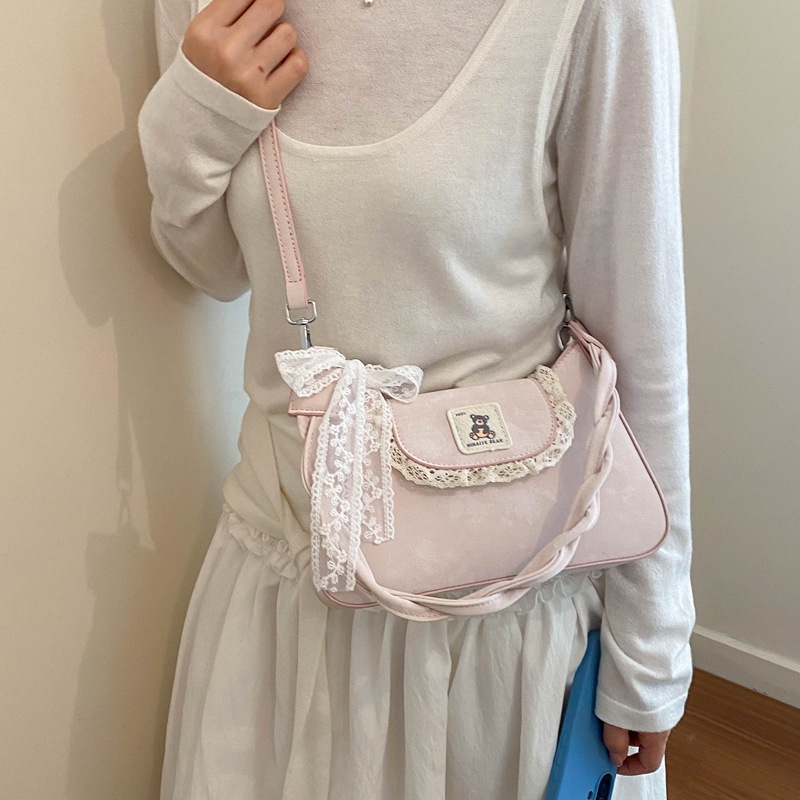 Bolsa de moda simple coreana de viaje 2026 verano nueva mujer texturas extranjeras bolsas de hombro diarias