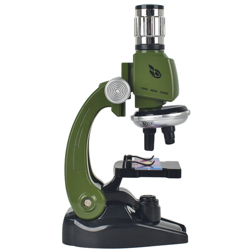 Elementary school students' microscope toy science experiment children's student educational high-power biological microscope with mobile phone holder