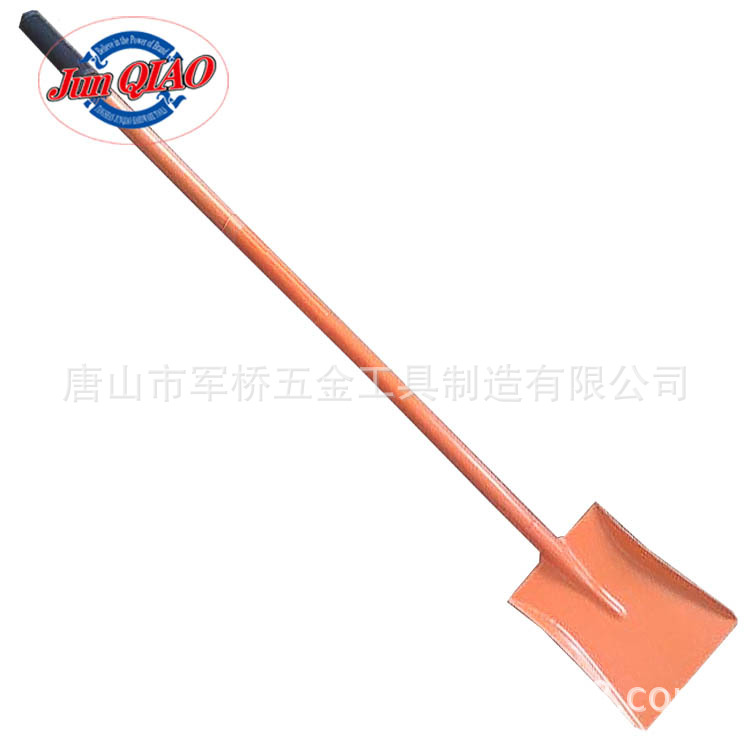 铁柄铲 出口东南亚 铲头锰钢淬火 农用工具焊接直柄方锹SHOVEL