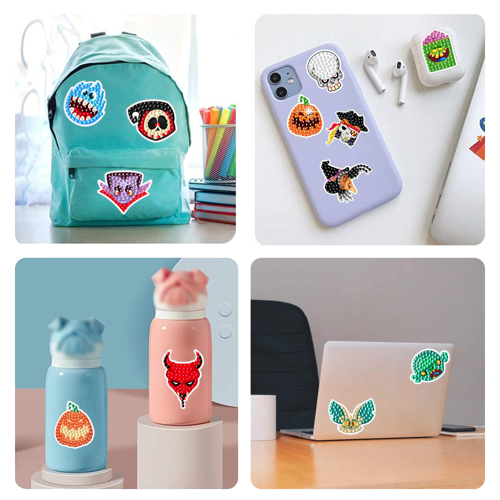 Ventas calientes de Halloween Monstruo Diamante