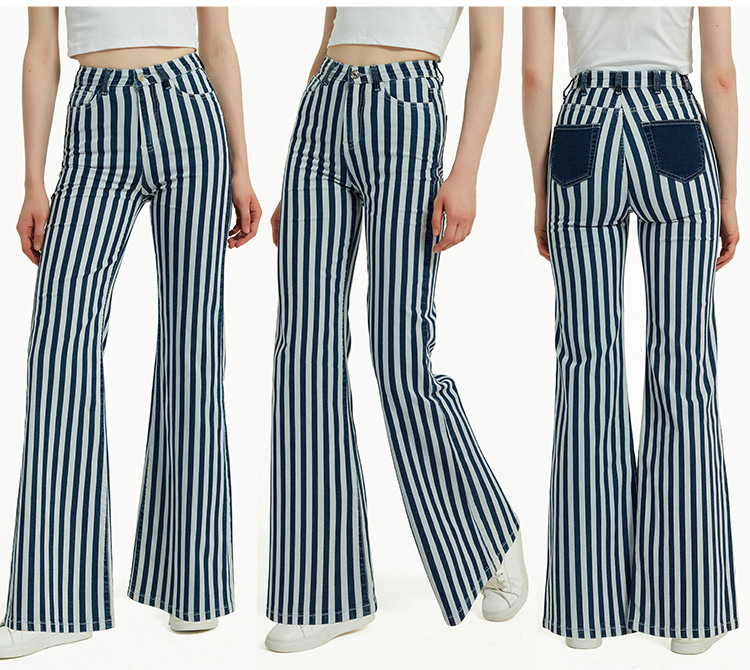 Women's Stripe Washed BOTTOMS display picture 19