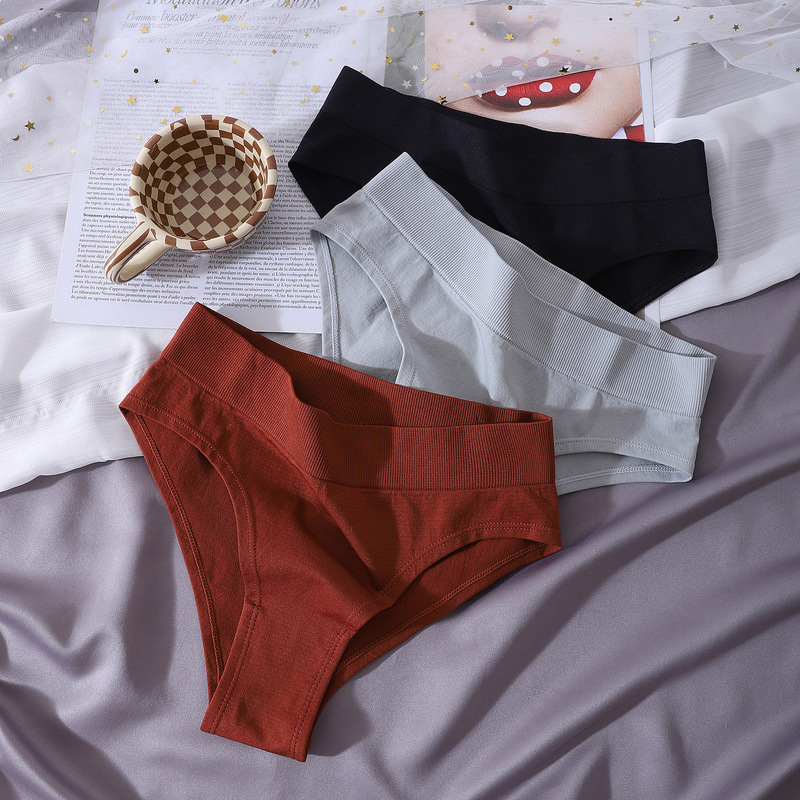 European and American Export Large Size Seamless High Waist Brazilian Pants Women's Sports Underwear Women's Brzialian Pant