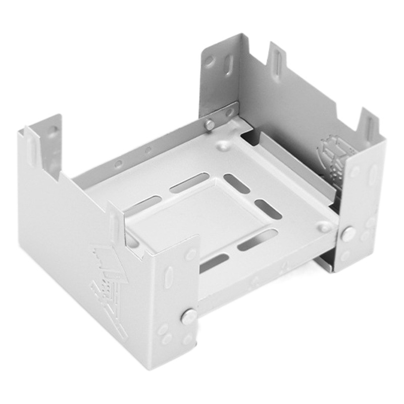 Estufa de alcohol sólido portátil de camping estufa plegable alemana estufa de tarjeta estufa de alcohol plegable al aire libre