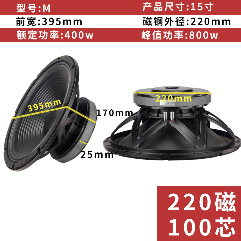 15 pulgadas 220 núcleo magnético 100