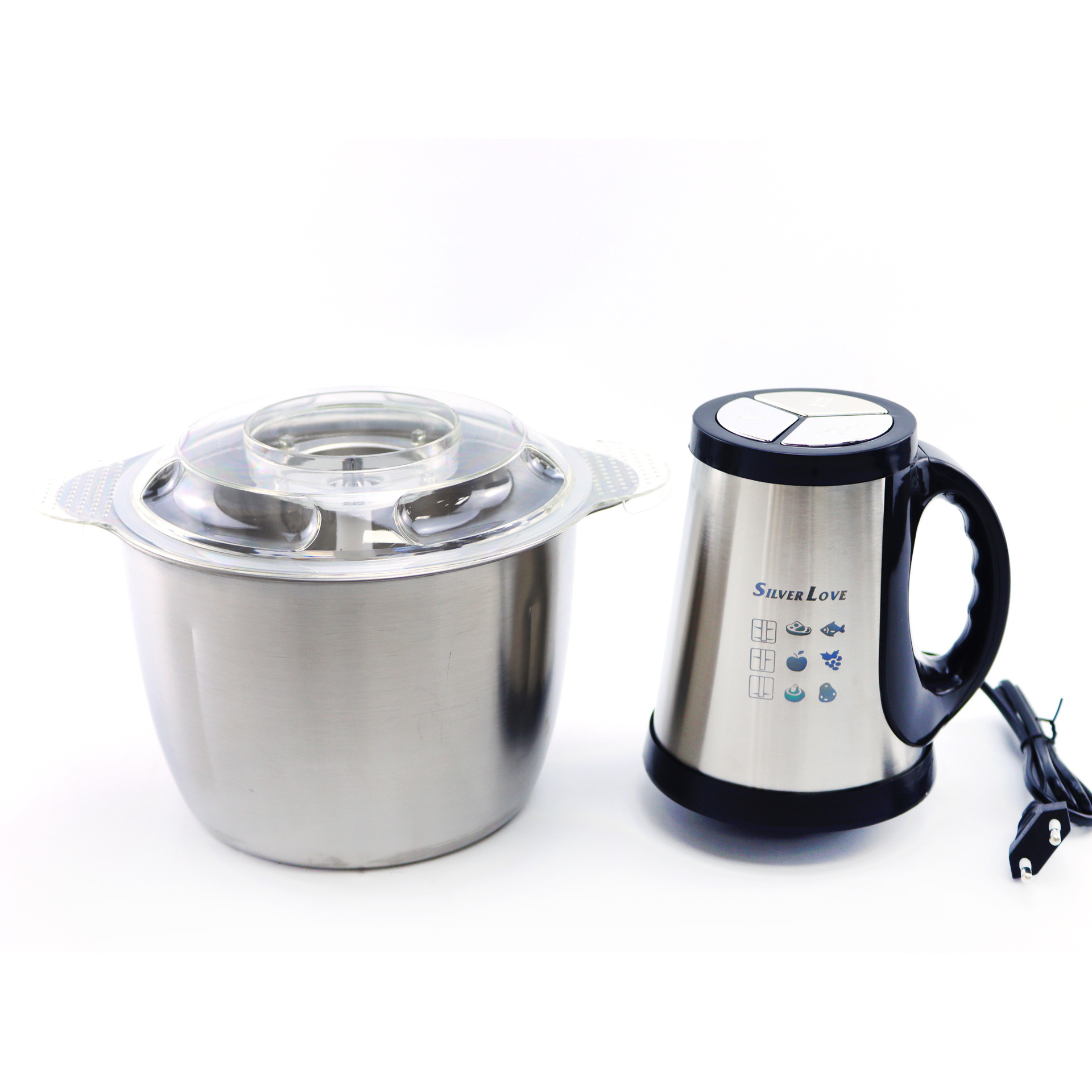 Exportación doméstica 3.5L moledor de acero inoxidable máquina multifuncional de cocina 1000W de alta potencia 5425 motor