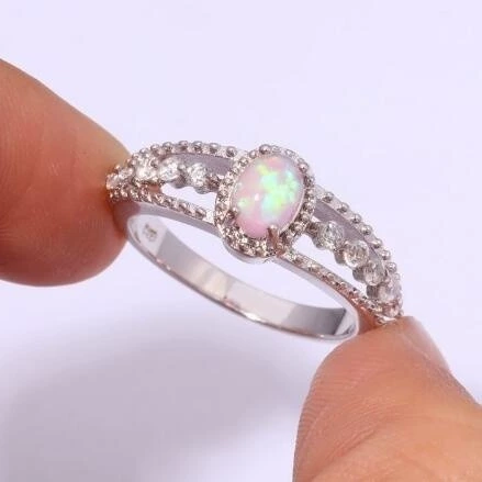 Fashionable gemstone ring, Aliexpress, European style