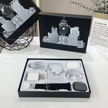 跨境华强北S8ultra八件套智能手表耳机电源蓝牙通话手表工厂套装