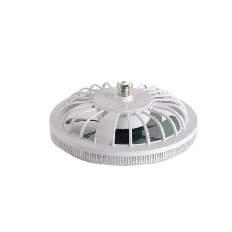 クロスボーダー新しい LED ファンライト省エネ E27 ネジ家庭用寝室リビングルーム 3 色シーリングファンライトリモコン付き|undefined