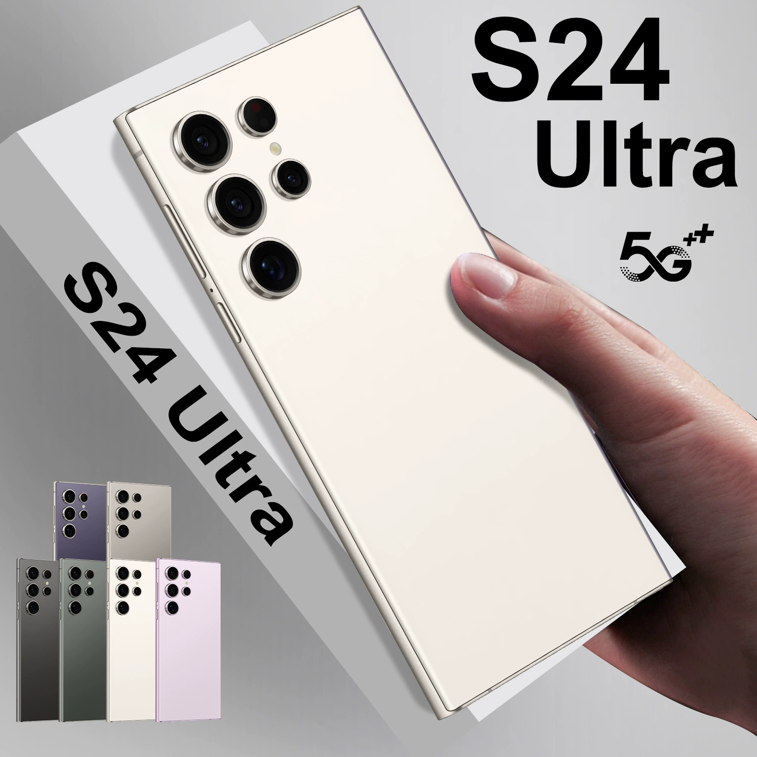 Смартфон S24 Ultra+ 7.3″ большой дисплей, 16 ГБ + 1 ТБ, встроенная ручка