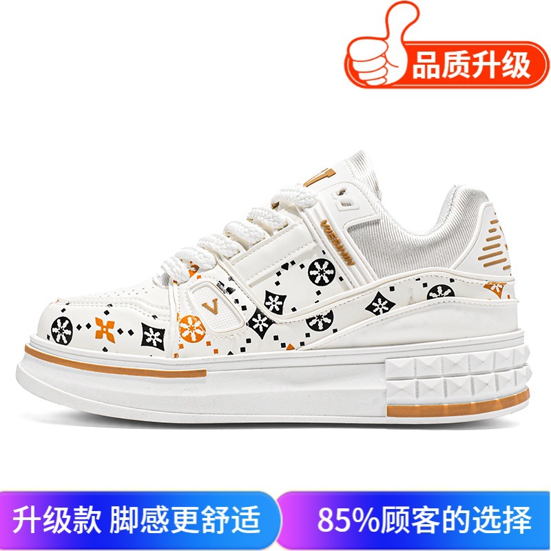 Zapatillas de deporte de alta gama, nuevo estilo de verano, zapatos blancos de moda transpirables, estilo explosivo transfronterizo, celebridades de Internet, el mismo estilo, zapatos de moda para estudiantes