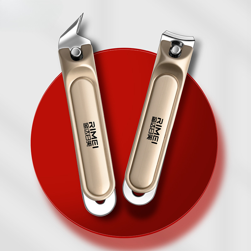 Jinda Rimei cortadora de uñas de piel muerta, cortadora de uñas de punta, cortadora de uñas de gran tamaño, cortadora de uñas única