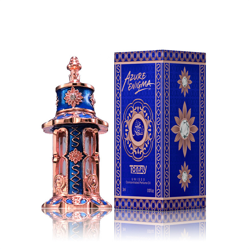 Tonfly Cross-Border Export Arabian Perfume Middle Eastern Fragrance Neutral Perfume Smear Fragrance Men and Women Can Use Perfume