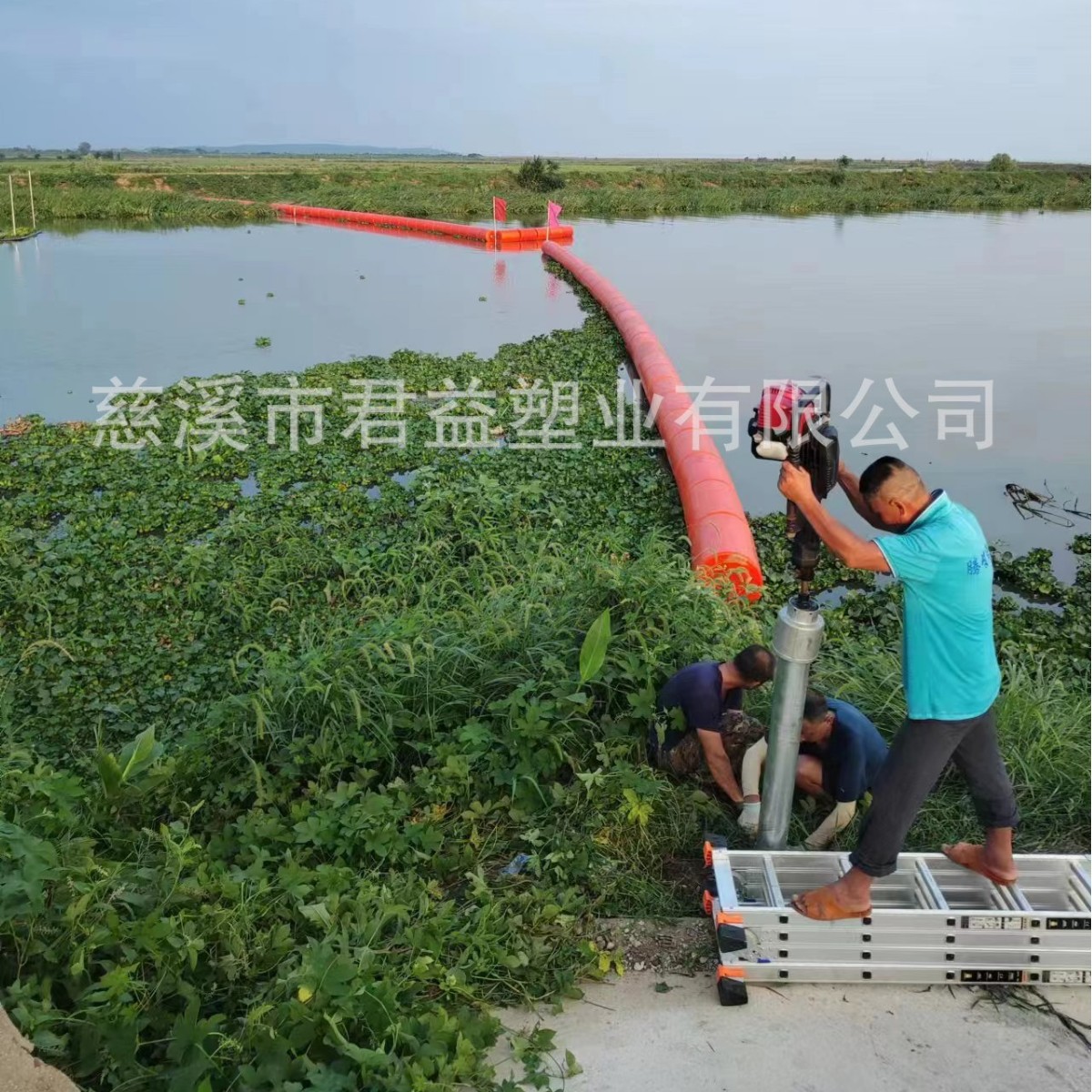 一体式浮体直径400*1000挡垃圾浮体500*1000浮漂君益厂家批发