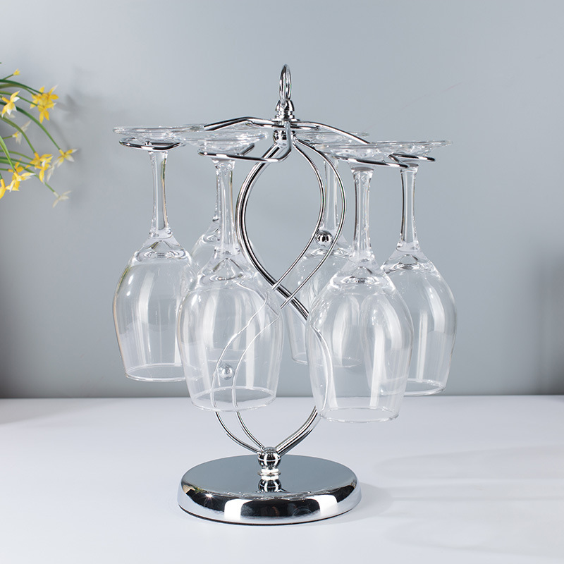 Goblet Rack Set Household Champagne Glass Red Wine Glass Rack Upside down Wine Red Wine Rack Ornaments Wine Cabinet