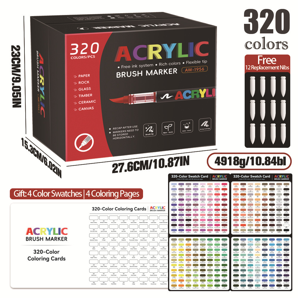 320 colores