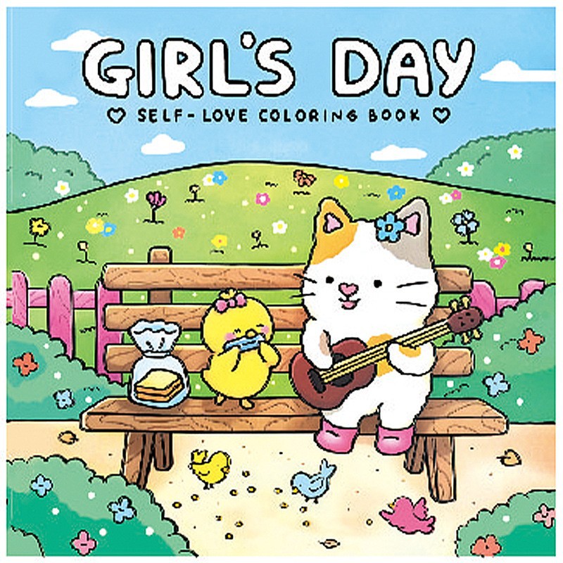 跨境爆款成人和青少年的着色书舒适空间填色画大胆而简单的涂色书