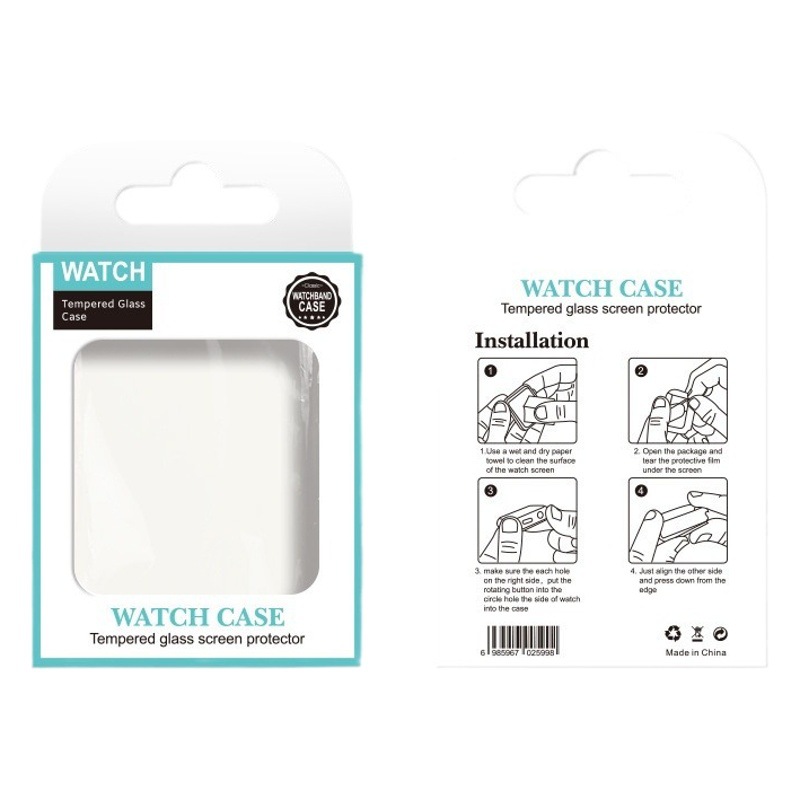 FUENTE Fábrica en stock Apple Watch caja de reloj neutral caja de embalaje de ventana caja de embalaje caja de reloj