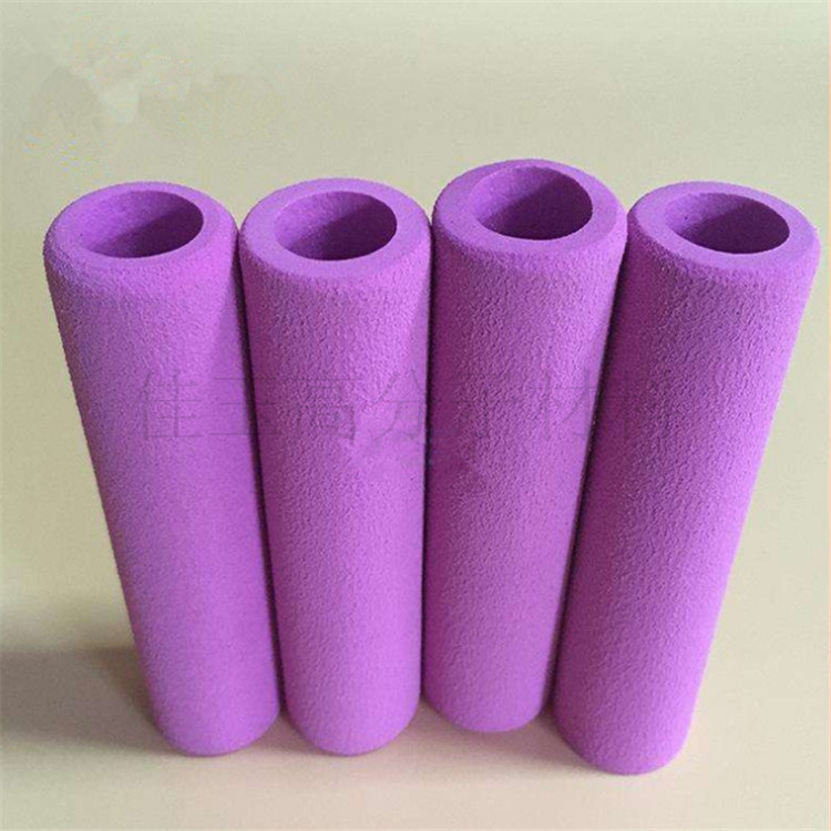 彩色NBR橡塑光面防滑防护套 自行车登上把套 隔热保温橡塑管