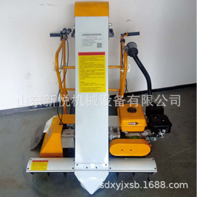 家用手推式谷物粮食装袋机 晒场收谷装袋机 汽油自走式收谷机