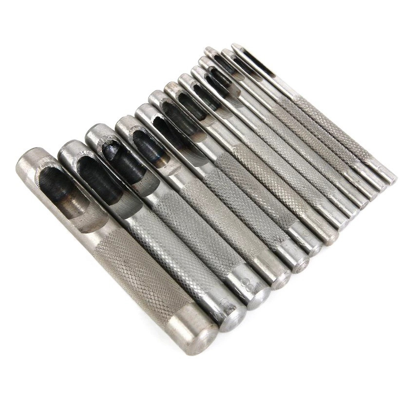 Инструмент для пробивания отверстий в коже/ремнях (пробойник/игла для пробивания) 1-20 мм для ручного использования