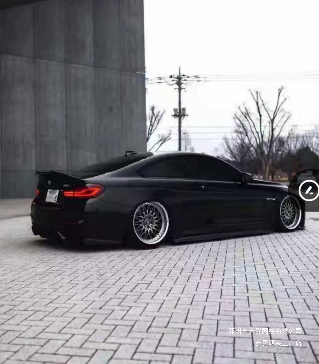 Cloud Realm 18/19/ 20inch Suitable for Dual-Spinning Super Large Polished Edge Car Modification Wheels, Pneumatic Low-Profile Design