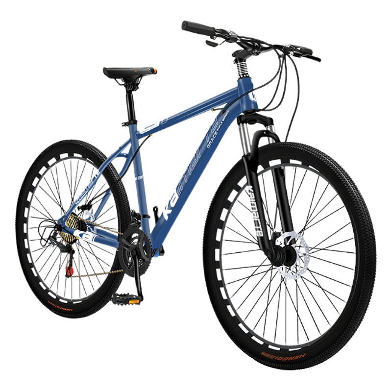 Bicicleta de montaña para adultos de 29 pulgadas con velocidad variable y amortiguación para hombres, adolescentes y estudiantes, ideal para desplazamientos.